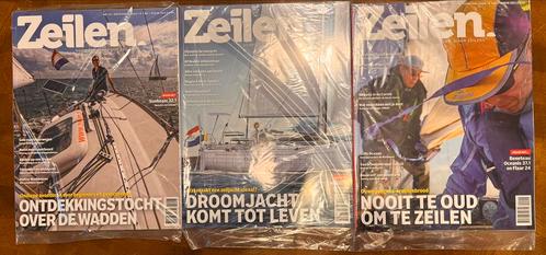 3 tijdschriften Zeilen nr 2023-12, 2024-1 en 2024-2