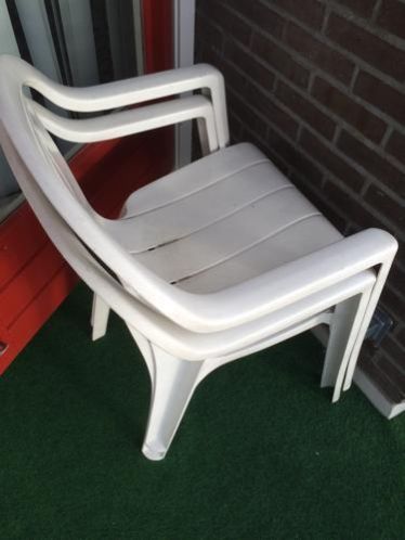 3 tuinstoelen