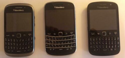 3 x blackberry