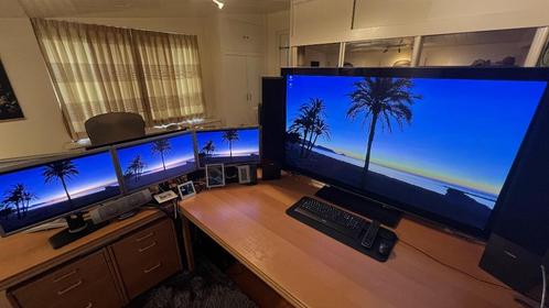3 x Dell Ultrasharp U2412M Zilver - 24 inch  1920 x 1200