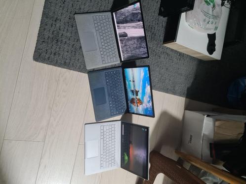 3 x microsoft LaptopBook i5 core 7TH8TH Gen 128256 ssd