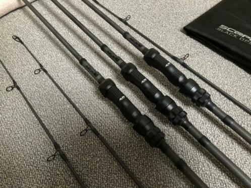 3 x Nash Scope Black Ops 6ft 2lbs NIEUWONGEBRUIKT