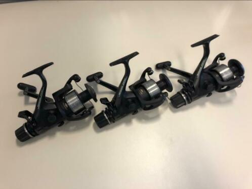3 x Shimano aero 5000 re baitrunner molens