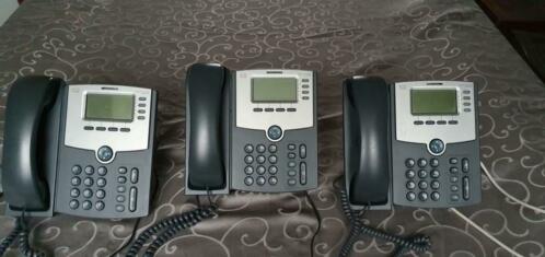3 x Telefoon Cisco SPA504G telefooncentrale