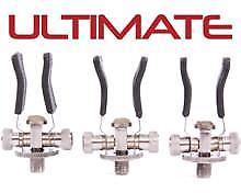 3 x Ultimate Deluxe RVS Backrests