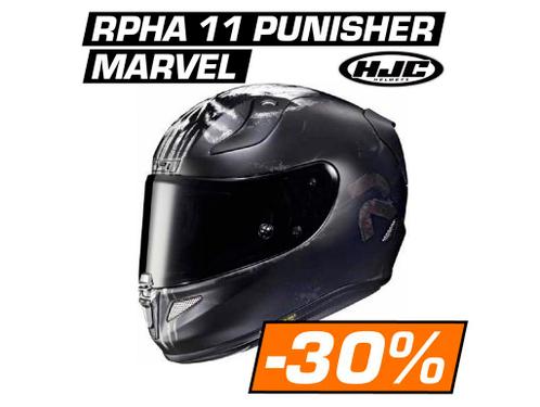 30 Korting  HJC Motorhelm , RPHA 11 Punisher Marvel