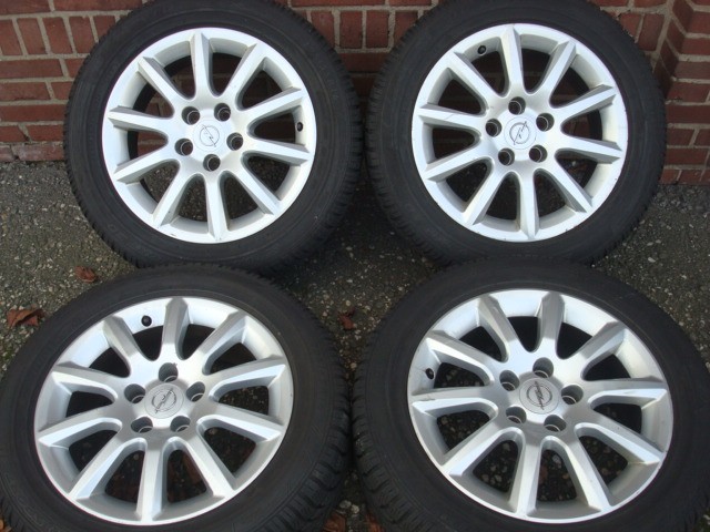 16''Originele Opel velgen en banden steek 5x110