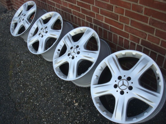 19'' Inch Originele Mercedes Velgen Steek 5x112