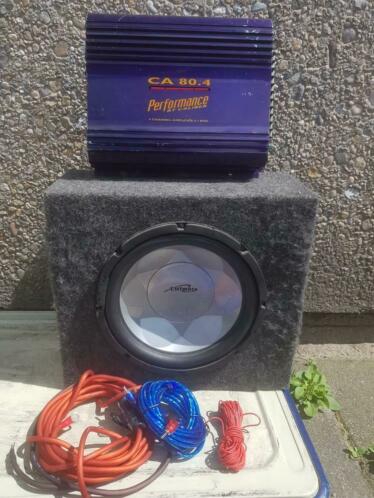 320500 watt versterker Subwoofer kabelset