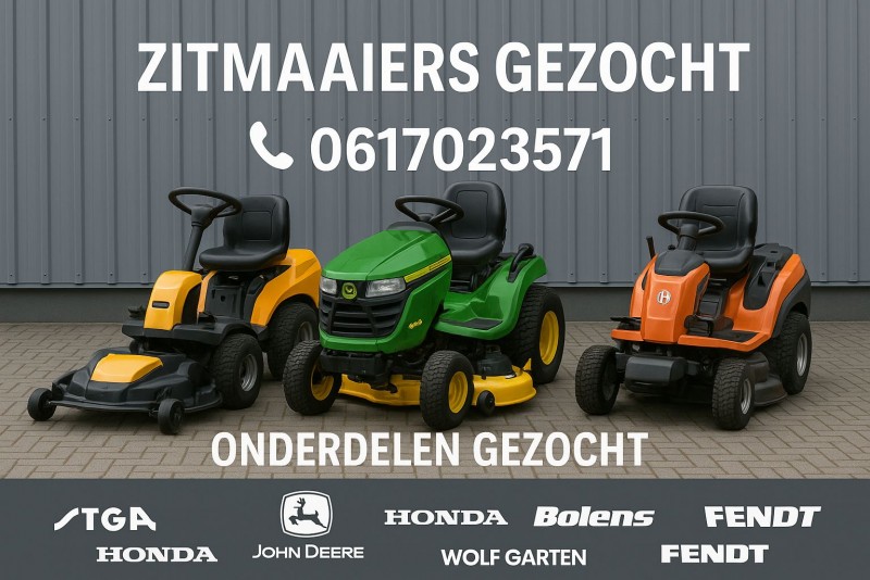 Uw Zitmaaier Verkopen? 