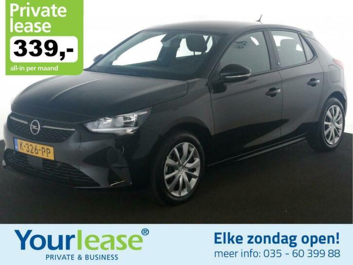 339,- Private lease  Opel Corsa-E Edition  Navigatie