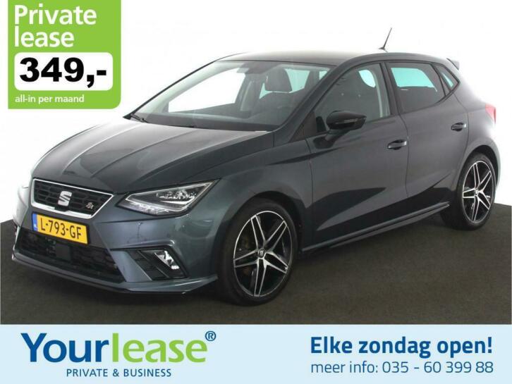 349,- Private lease  Seat Ibiza FR 115PK  Digital Cockpit