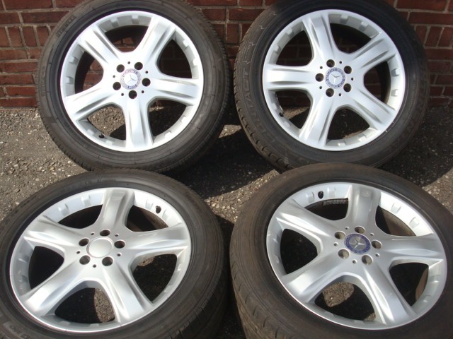 19'inch Originele AMG Velgen en Banden Steek 5x112