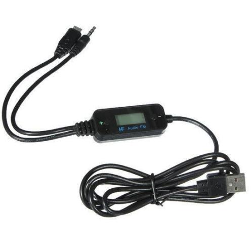 3.5mm Car FM-185 Transmitter Audios Player for iPhone54S...