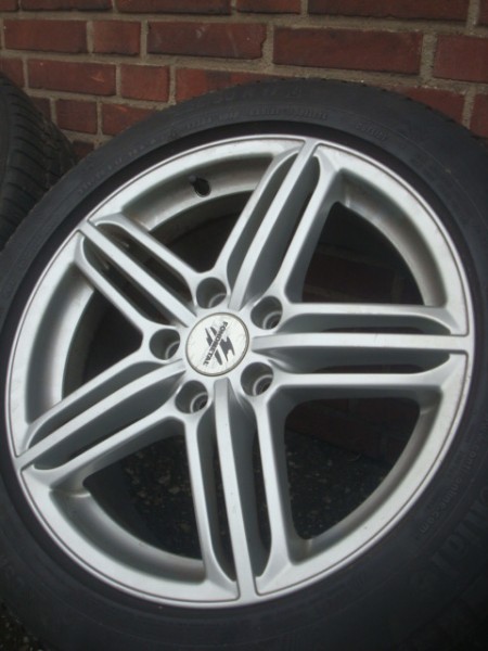 17’’Inch Audi RS6 Velgen+Banden Steek 5x112