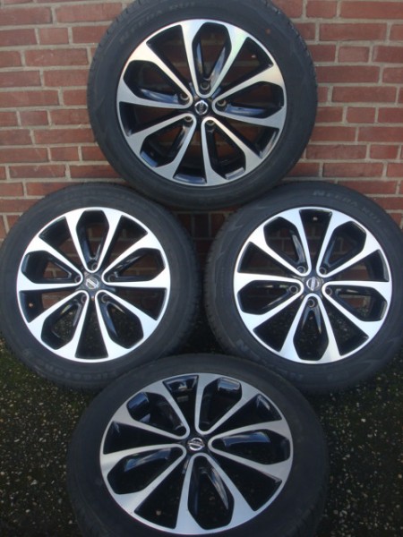 18’’Inch Originele Nissan Qashqai Velgen en Banden 5x114.3