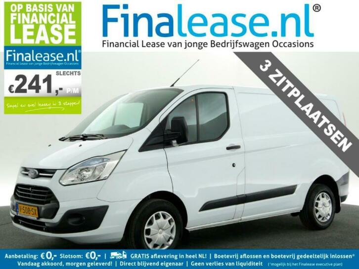 38x Ford Transit Custom 270 2.2 TDCI L1 L2 Airco Cruise Navi