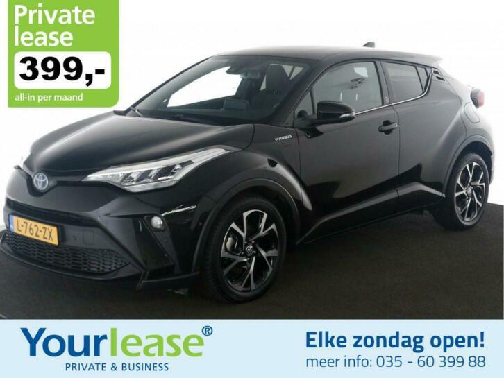 399,- Private lease  Toyota C-HR Hybrid  Navigatie  LED