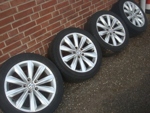 17’’inch Origineel Highline Velgen Vw Passat Golf 6 VW Caddy