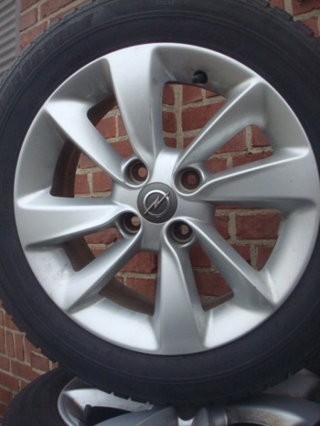 15” ORIGINELE OPEL CORSA ADAM VELGEN STEEK 4x100