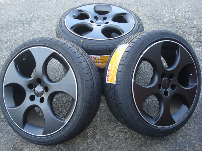 18'' Inch GTI Black Velgen en Banden Steek 5x112