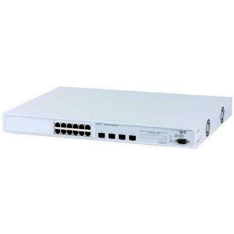 3COM 3812 Superstack, 12 Gigabit, 4 SFP