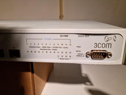3Com 3824 Professionele 24 ports full managed gigabit switch