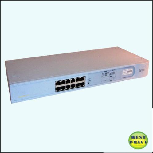 3Com 3C16592B BASELINE DUAL SPEED 12 PORT HUB