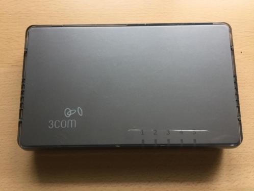 3com 5-port 10100Mbps Switch, zgan