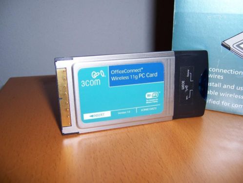 3COM OFFICE CONNECT WIRELESS 11G PC CARD N145.y40m4