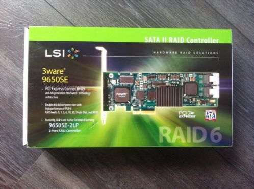 3ware 9650SE-2LP Raid Controller