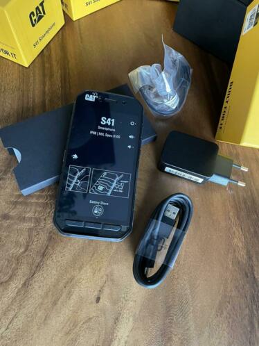 3x Cat S41 32GB smartphone Dual Sim black