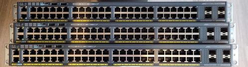 3x Cisco Catalyst WS-C2960X-48LPS-L