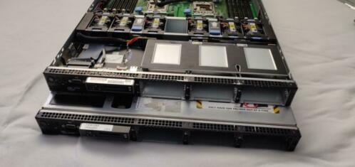 3x Dell Poweredge R610 servers en onderdelen