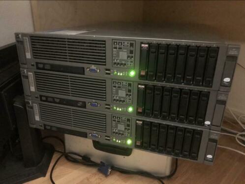 3x DL380 G5 servers IN PRIJS VERLAAGD