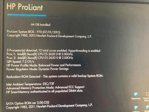 3x HP Proliant Servers ML350p DL360p  extras