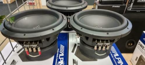 3x Phoenixgold elite subwoofers 12 inch 2x2 ohm