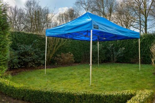 3x4,5 Pro 40 Aluminium Easy Up Blauw Grizzly Outdoor