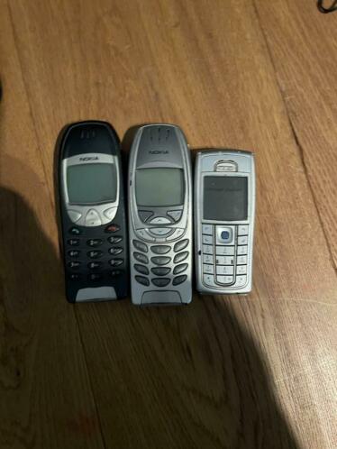 3xnokia 6210 6310i. 3210 goed werkend