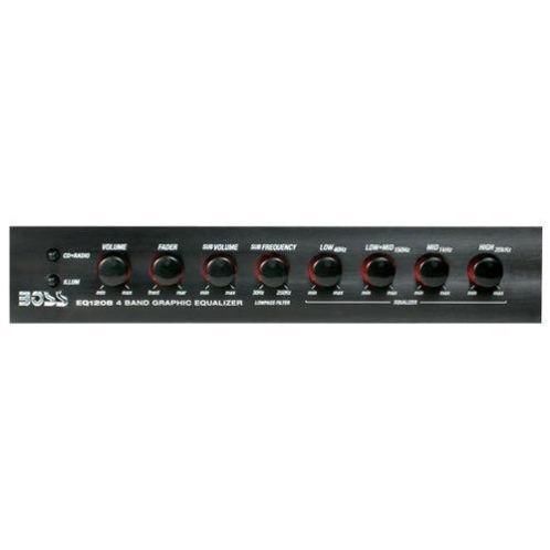 4 kanaals versterkte Equalizer Boss kb-audio,,,