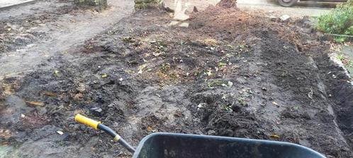 4 m3 vruchtbare grond (zwart) zeer goede plantengroei