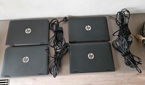 4 nette HP X360 310 G2 laptops met touchscreen