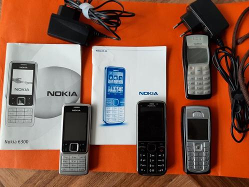 4  Nokia 6300 1Nokia C5-00 Nokia 1100 samen incvz 35e