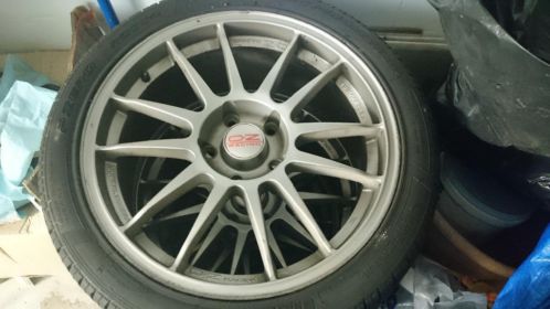 4 OZ Racing SuperLeggera 18inch 5x120  Banden