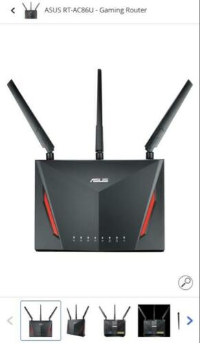 4 routers te koop voor gaming of mesh RT-AC86U en RT-68U