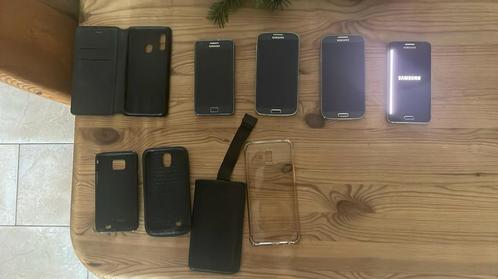 4 Samsung telefoons S2, S4, S4, A3