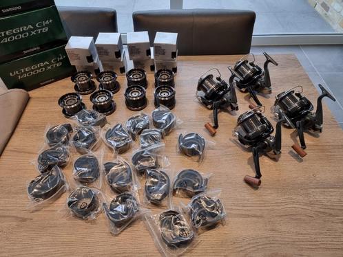 4 SHIMANO ULTEGRA CI4 14000 XTB  WESTON FOLDING HANDLES