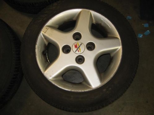 4 sport velgen  zomerbanden 165 65 14 fiat lancia alfa