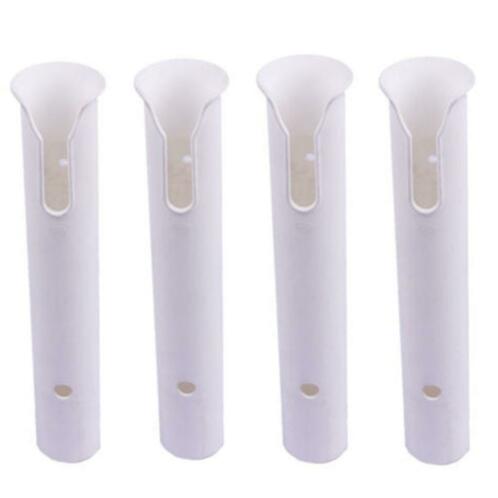 4 Stks 12 Inch Boot Hengel Houder Boot Marine Plastic Wit 