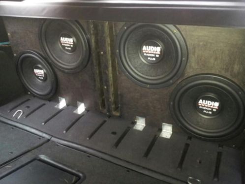 4 x audio system 10034 subwoofers